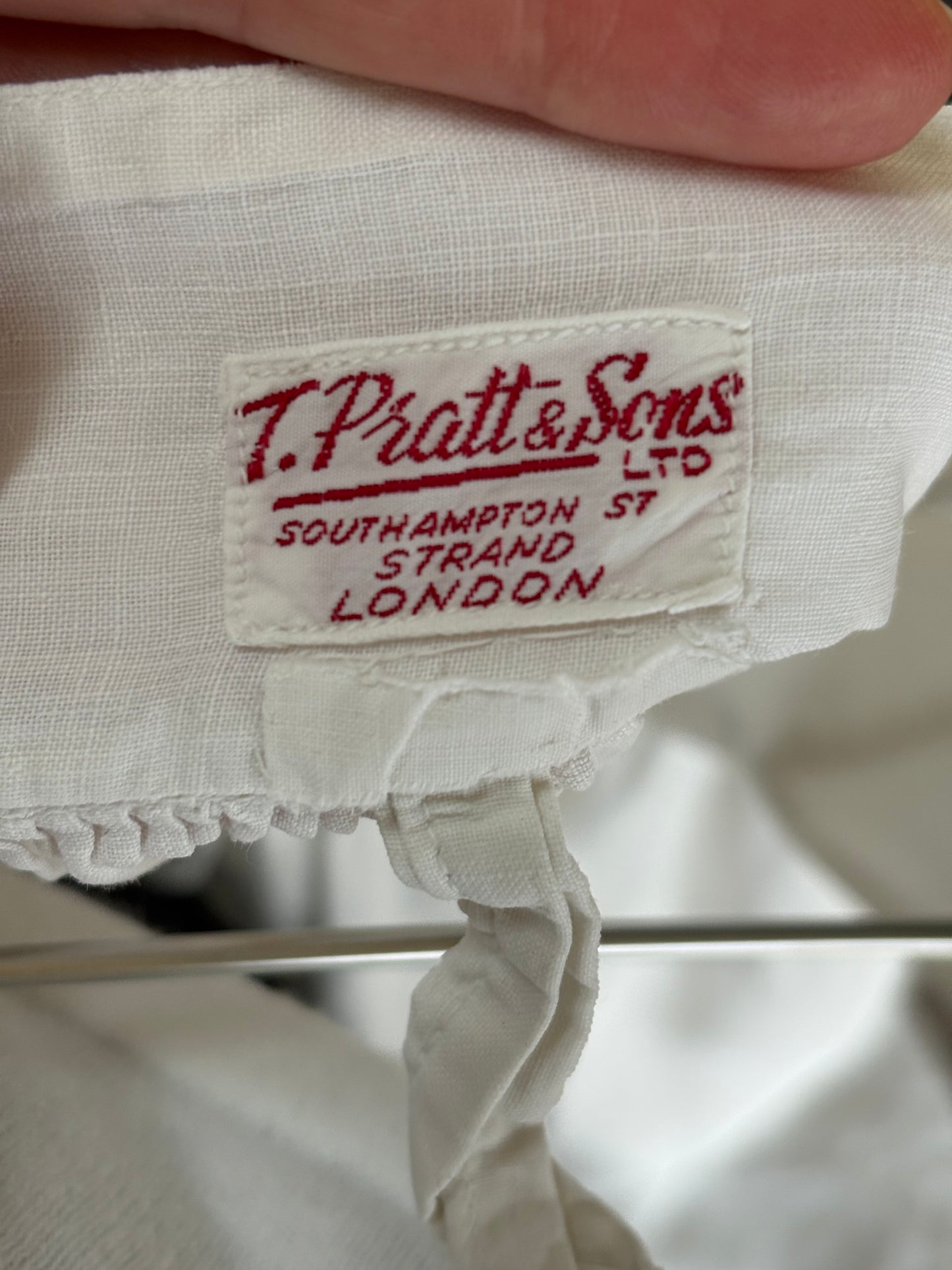 1940s 1950s Cotton Surplice