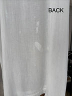 1900s Pure Cotton Sheer Dress