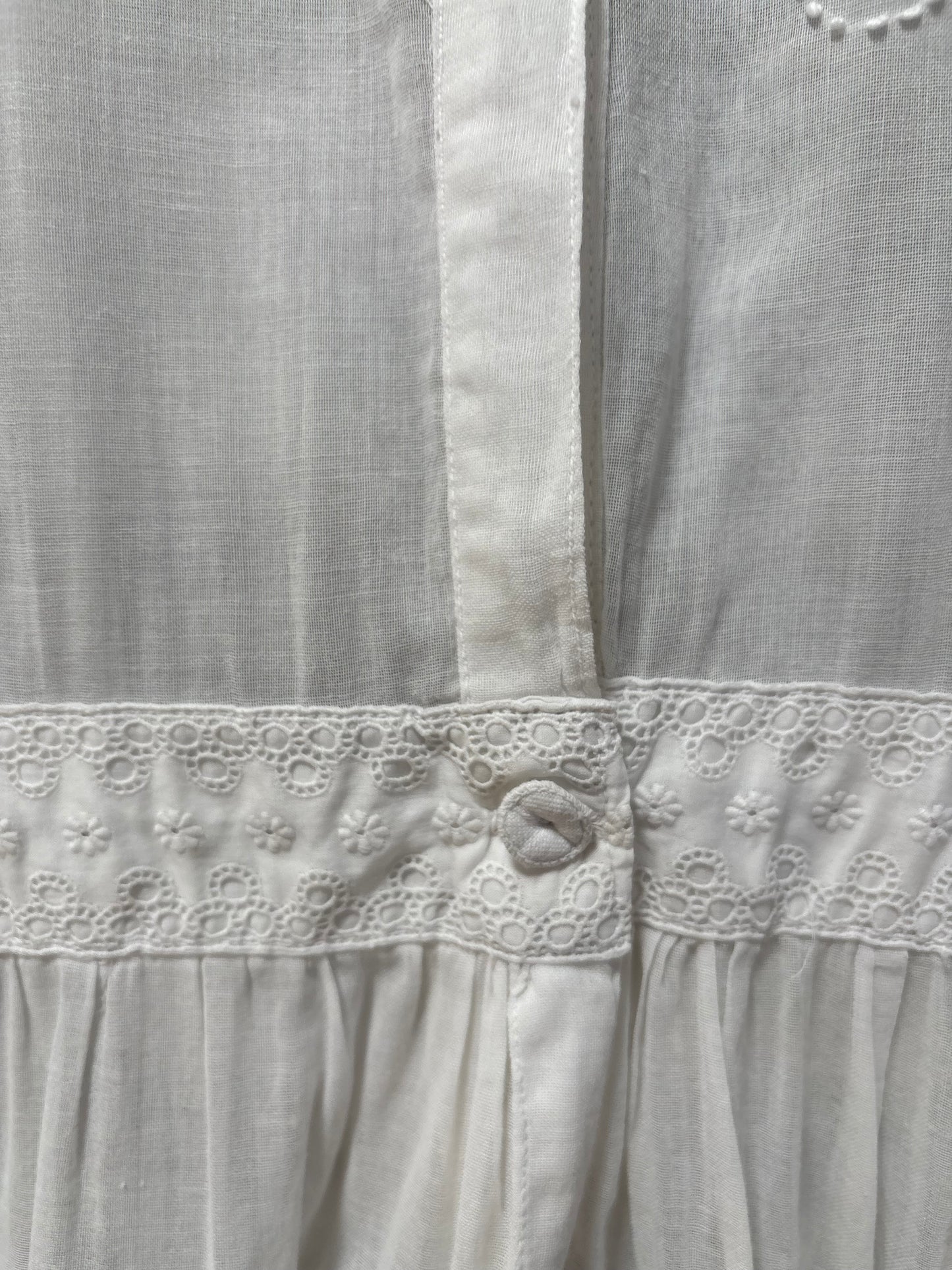 1910s Pure Cotton Dress