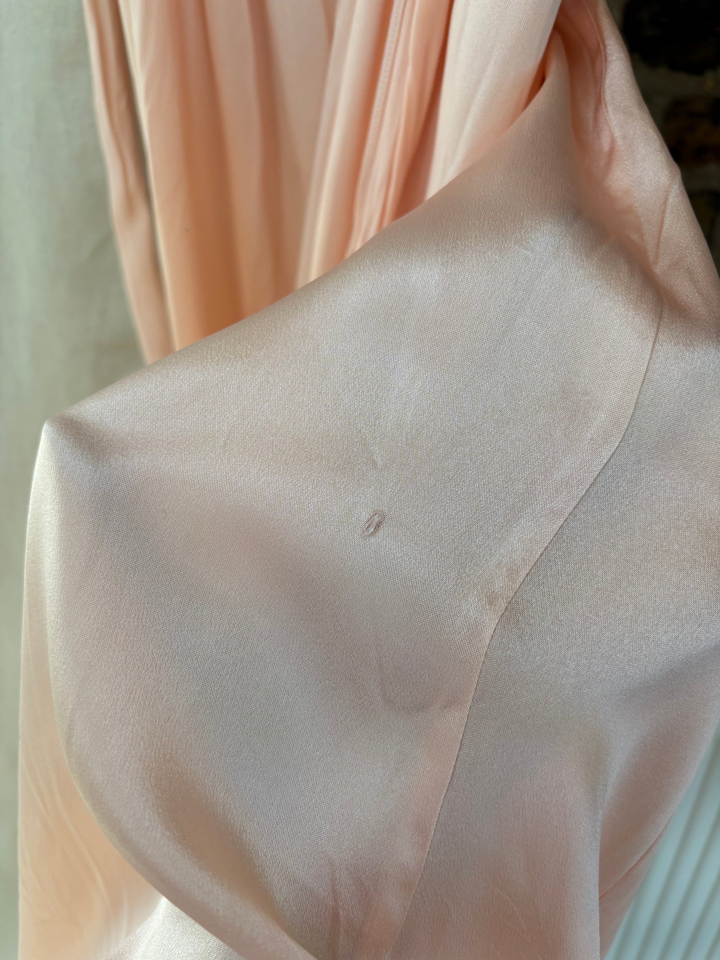 1940s Pink Slip Dress