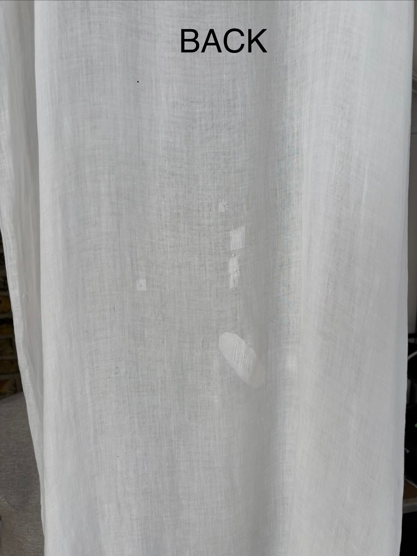 1900s Pure Cotton Sheer Dress (wounded)