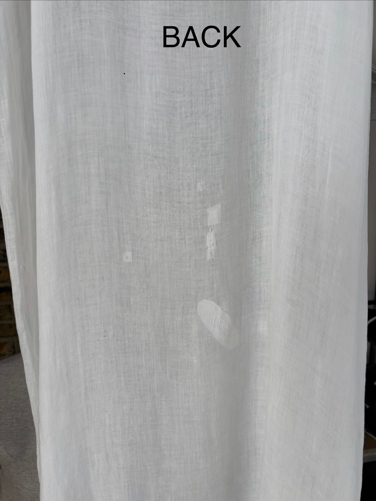 1900s Pure Cotton Sheer Dress