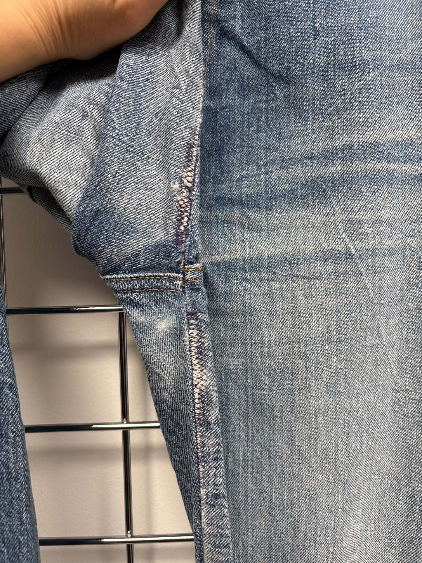 1980s 'Jean Machine' Tapered Jeans
