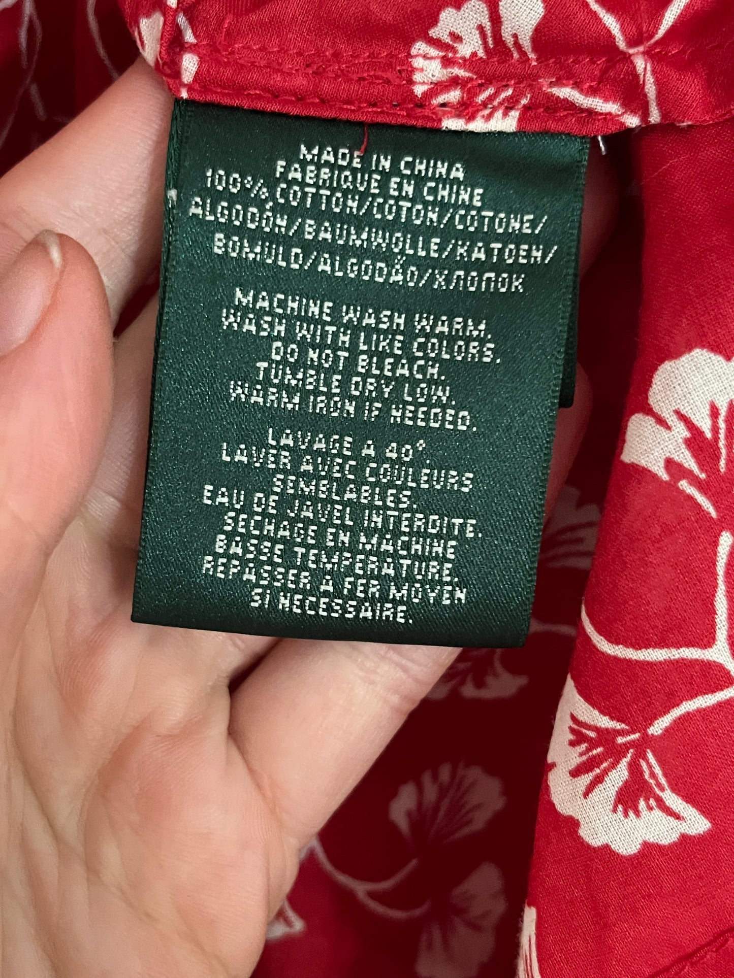 2010s 'Ralph Lauren' Wrapover Blouse