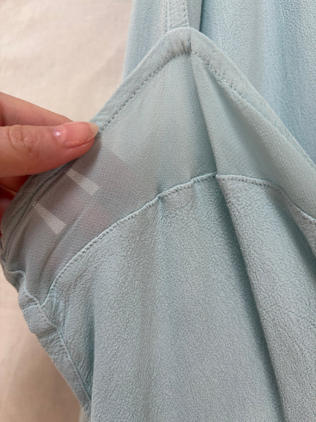 1990s Baby Blue 'Maria Avraam' Skirt Set