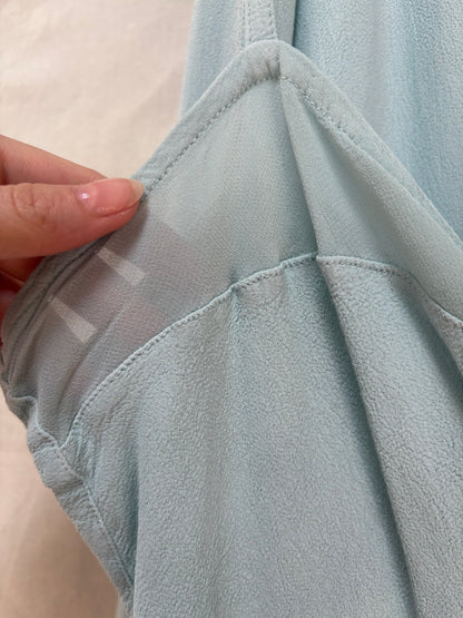 1990s Baby Blue 'Maria Avraam' Skirt Set