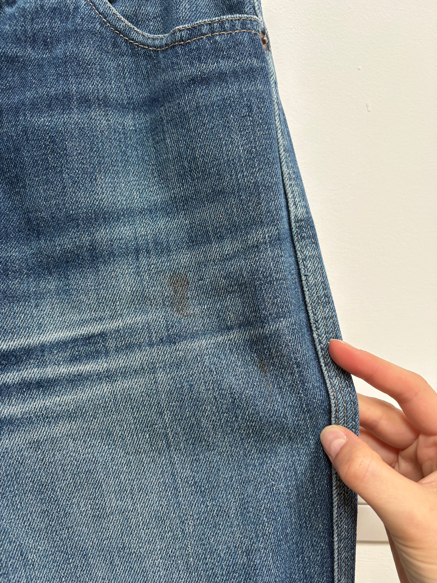 1970s 'Mr Americar' Wide Leg Jeans