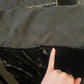 1930s Black Velvet Dress with Dolman Sleeves
