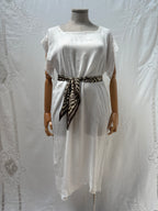 1900s Pure Cotton Sheer Dress