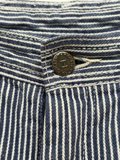 1970s 'Highlight' Hickory Stripe Jeans