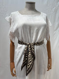1900s Pure Cotton Sheer Dress