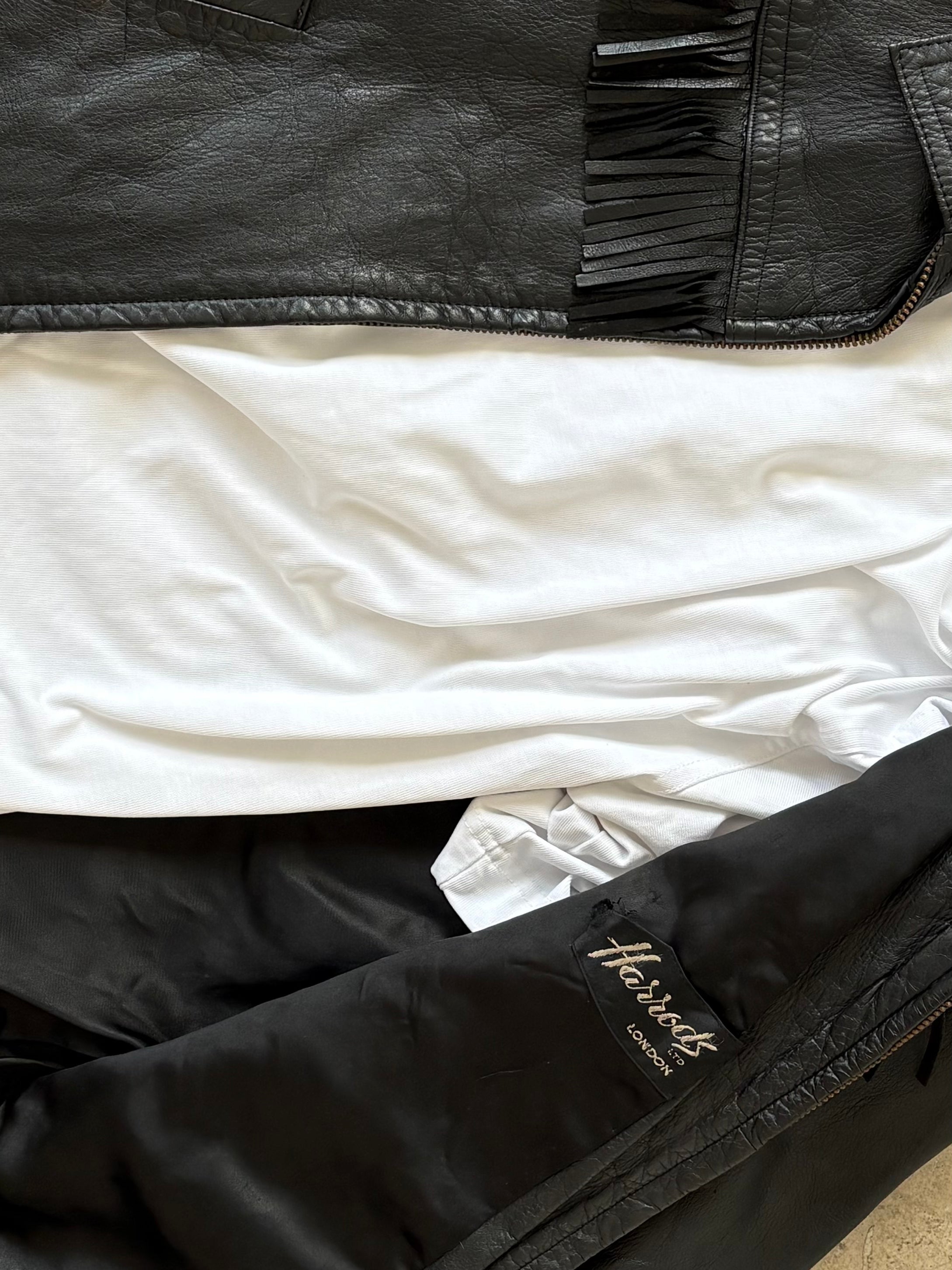 1960s Fringed Leather Jacket