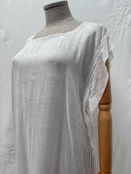 1900s Pure Cotton Sheer Dress