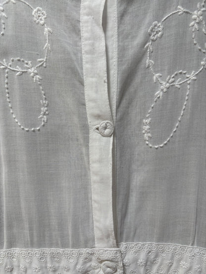 1910s Pure Cotton Dress