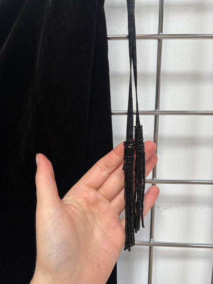 1990s Velvet Trousers with Tassel