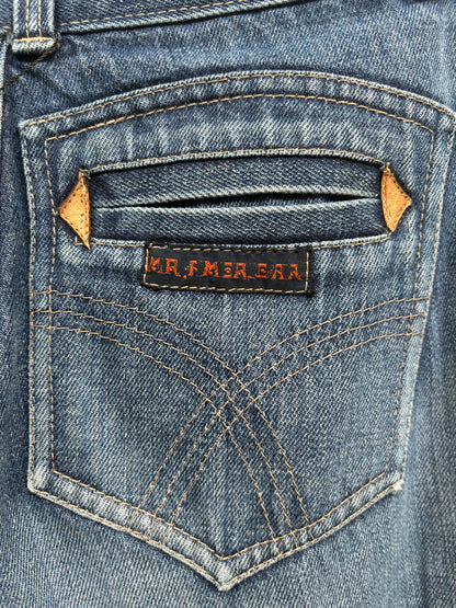 1970s 'Mr Americar' Wide Leg Jeans