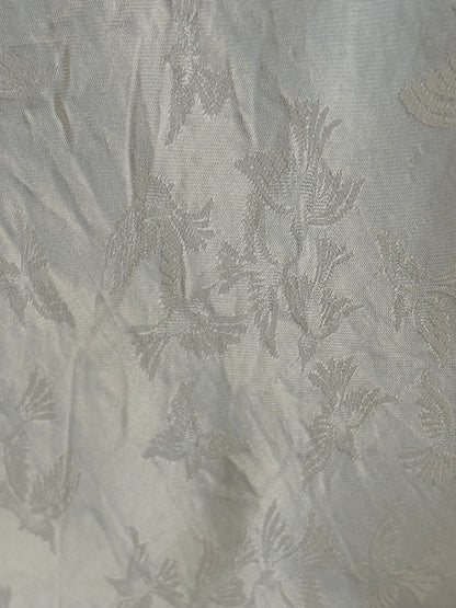 1950s Satin Slip with Dove Print