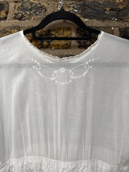 1910s Pure Cotton Dress