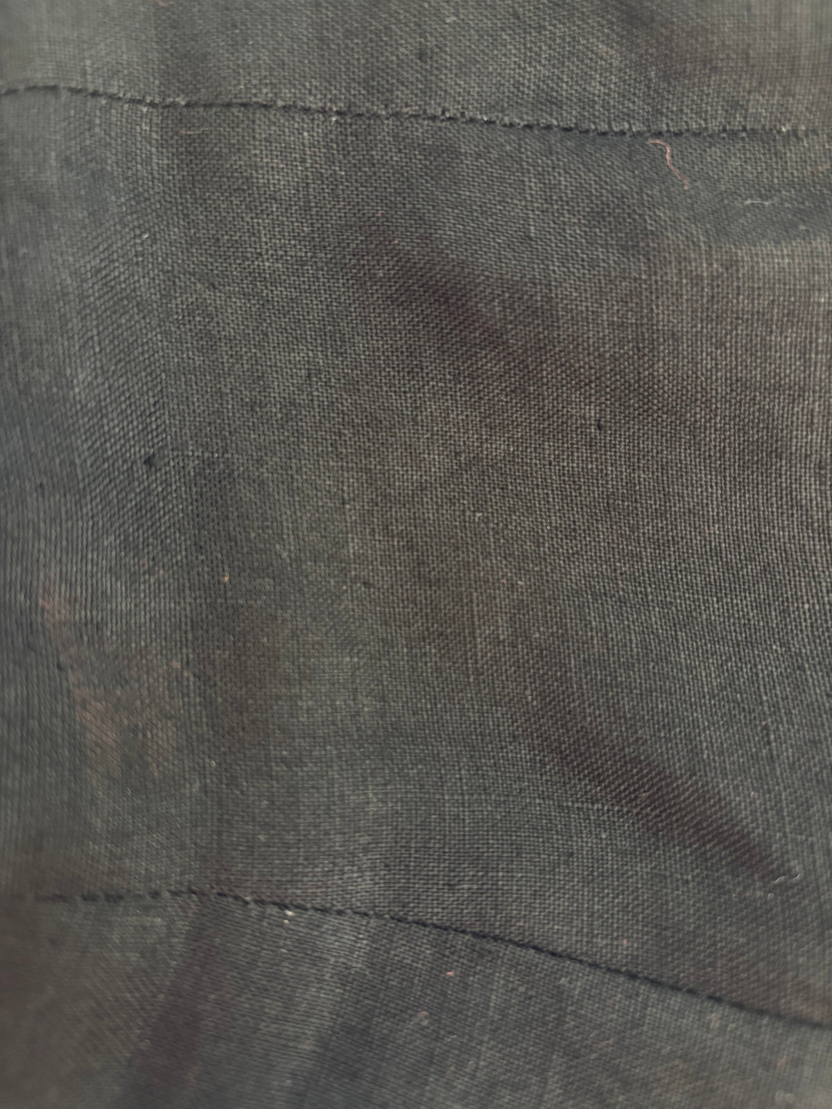 1990s Pure Linen Wide Leg Trousers