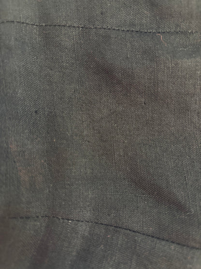 1990s Pure Linen Wide Leg Trousers