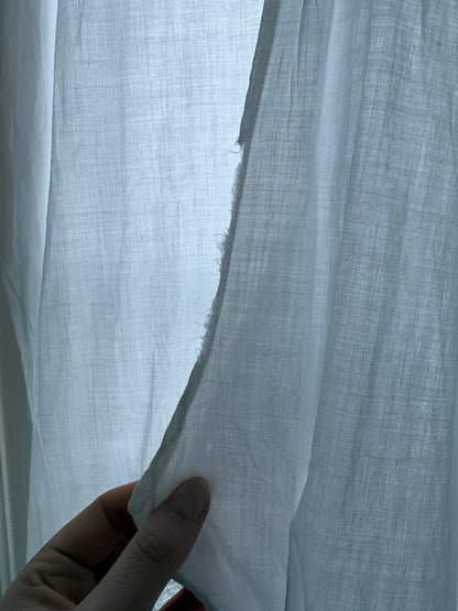 1910s 1920s Edwardian White Cotton Step-in