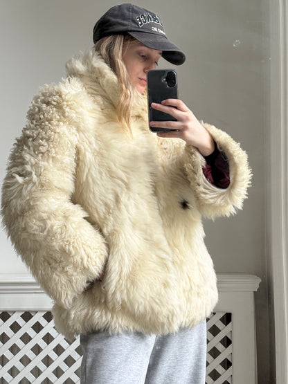 1970s Sheepskin Coat with Variation