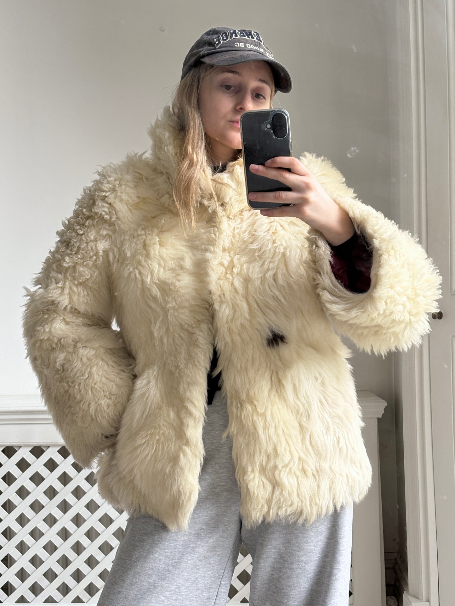 1970s Sheepskin Coat with Variation