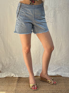 1970s Zip Front Shorts