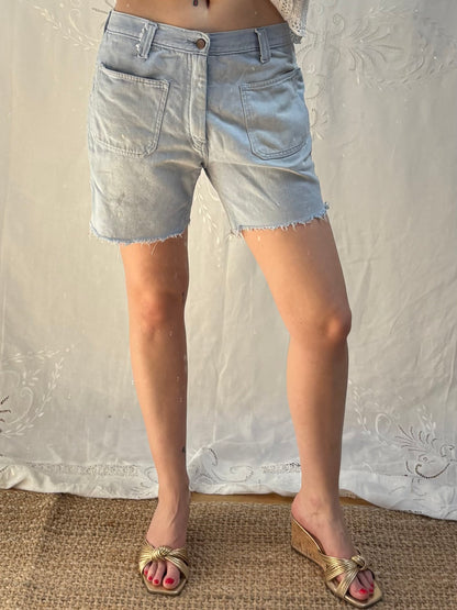 1970s Denim Shorts