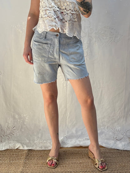 1970s Denim Shorts