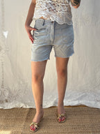 1970s Denim Shorts