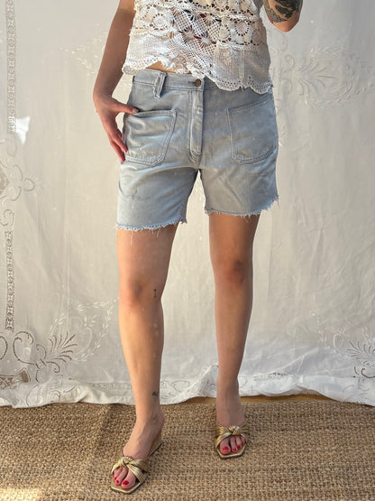 1970s Denim Shorts