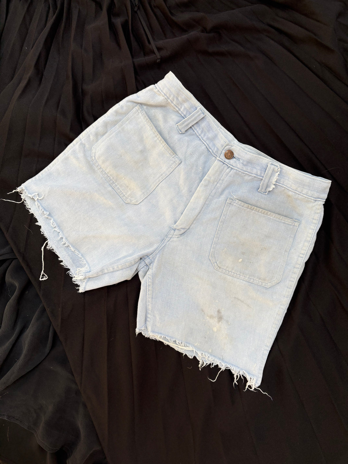 1970s Denim Shorts