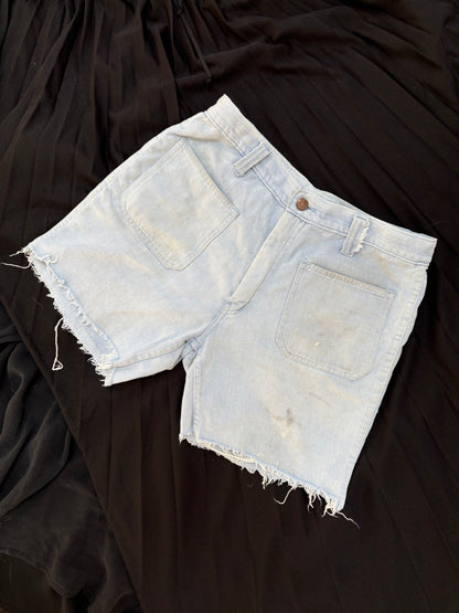 1970s Denim Shorts