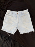 1970s Denim Shorts