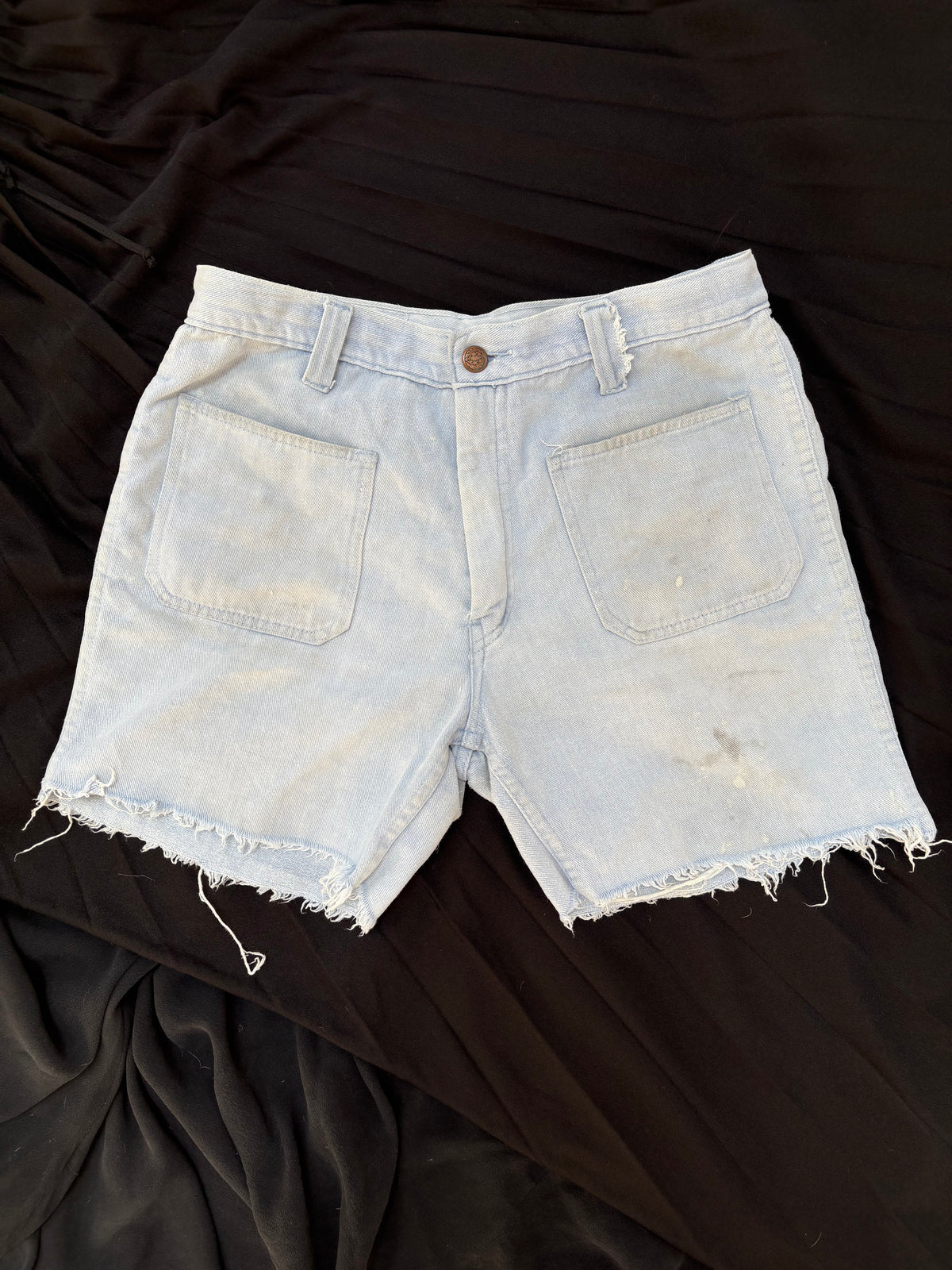 1970s Denim Shorts