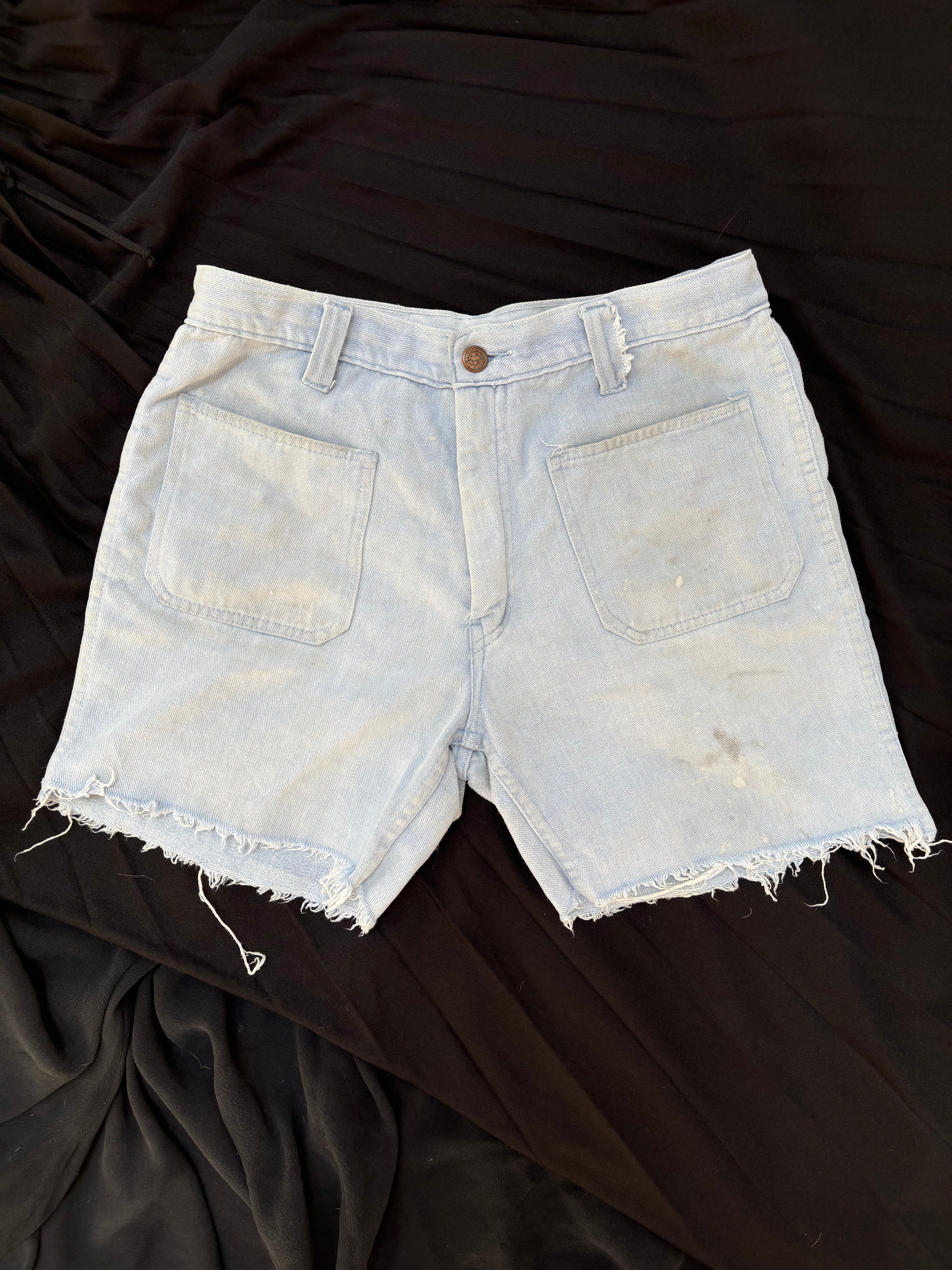 1970s Denim Shorts