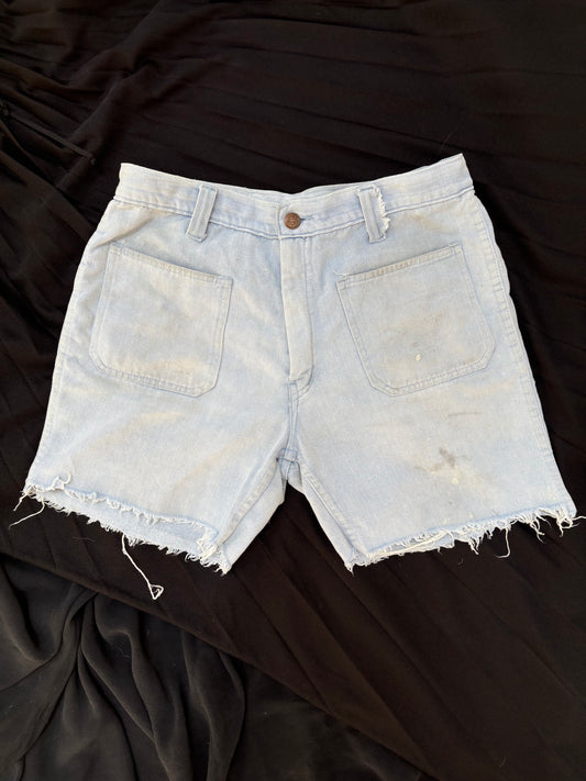 1970s Denim Shorts