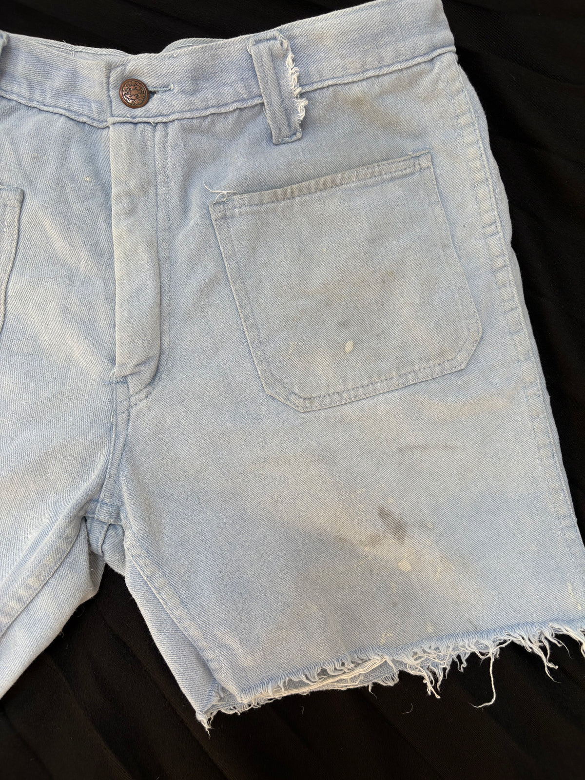 1970s Denim Shorts