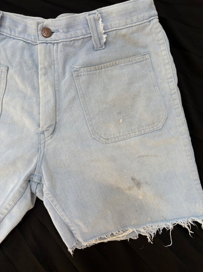 1970s Denim Shorts