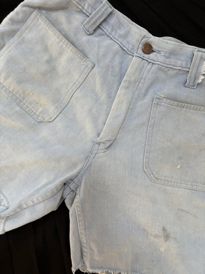 1970s Denim Shorts