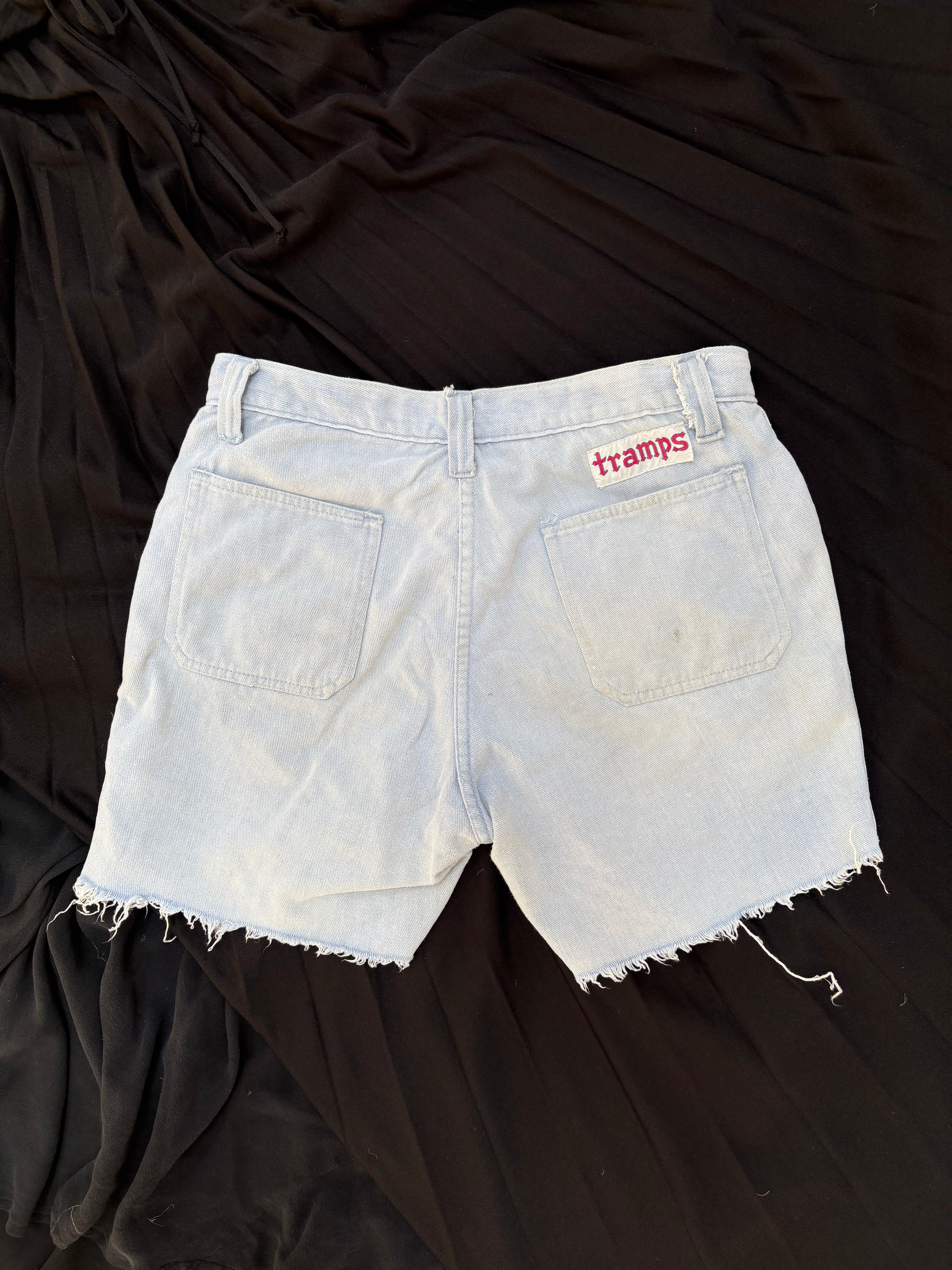 1970s Denim Shorts
