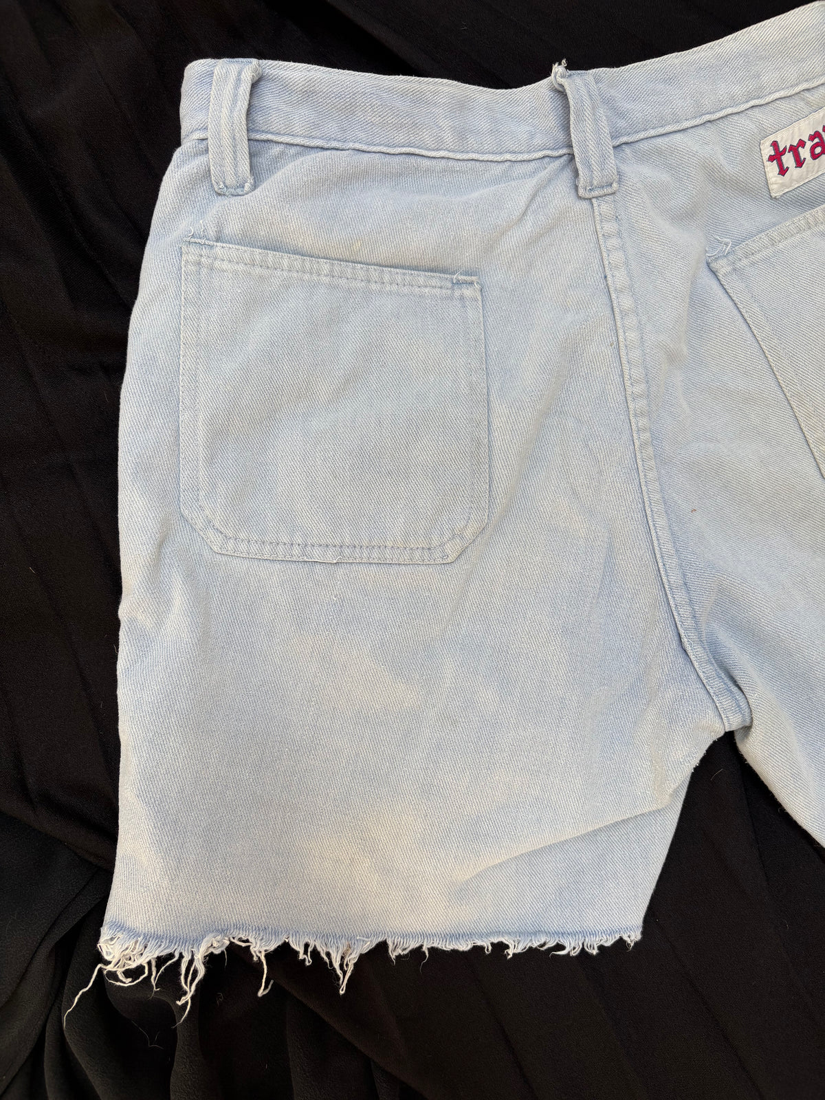 1970s Denim Shorts