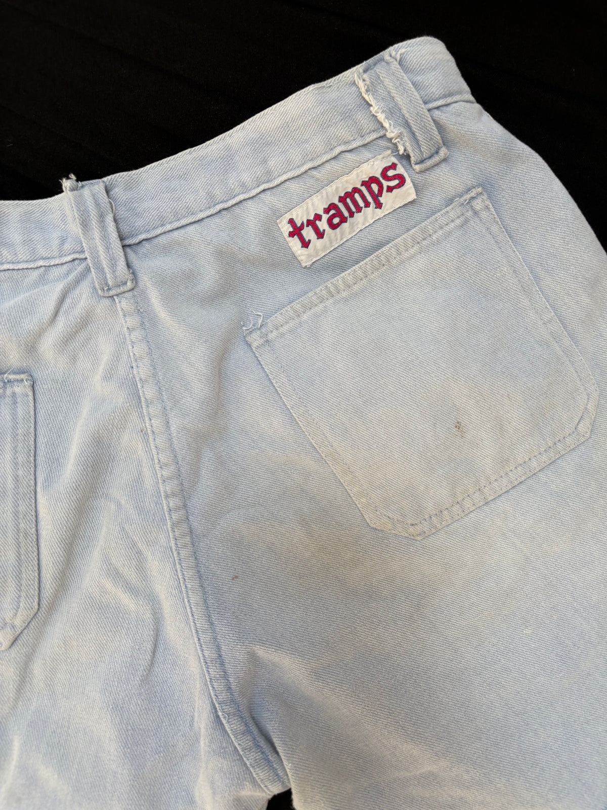 1970s Denim Shorts