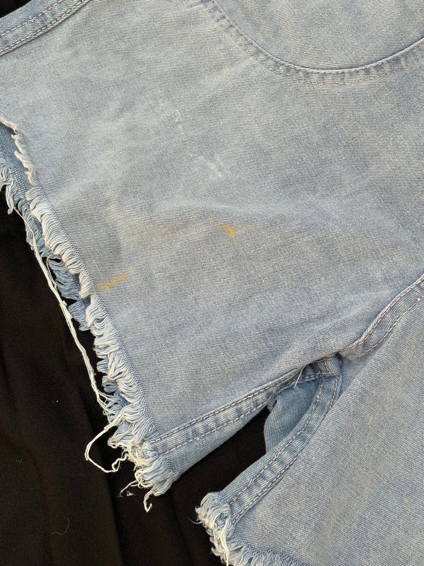 1970s Zip Front Shorts