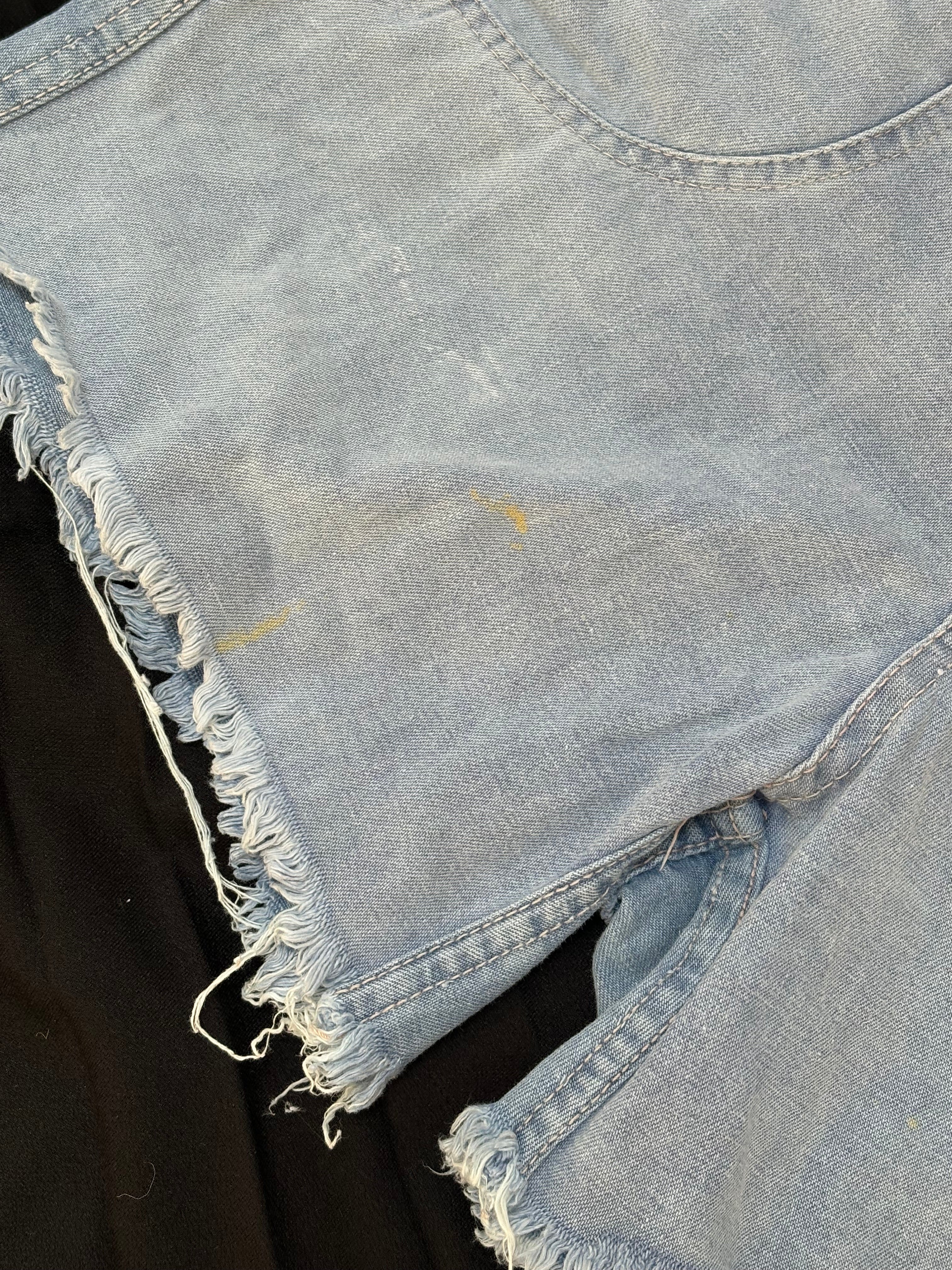 1970s Zip Front Shorts