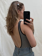Vintage 1990s Deadstock Low Back Swimsuit