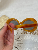 1970s Oval Sunglasses