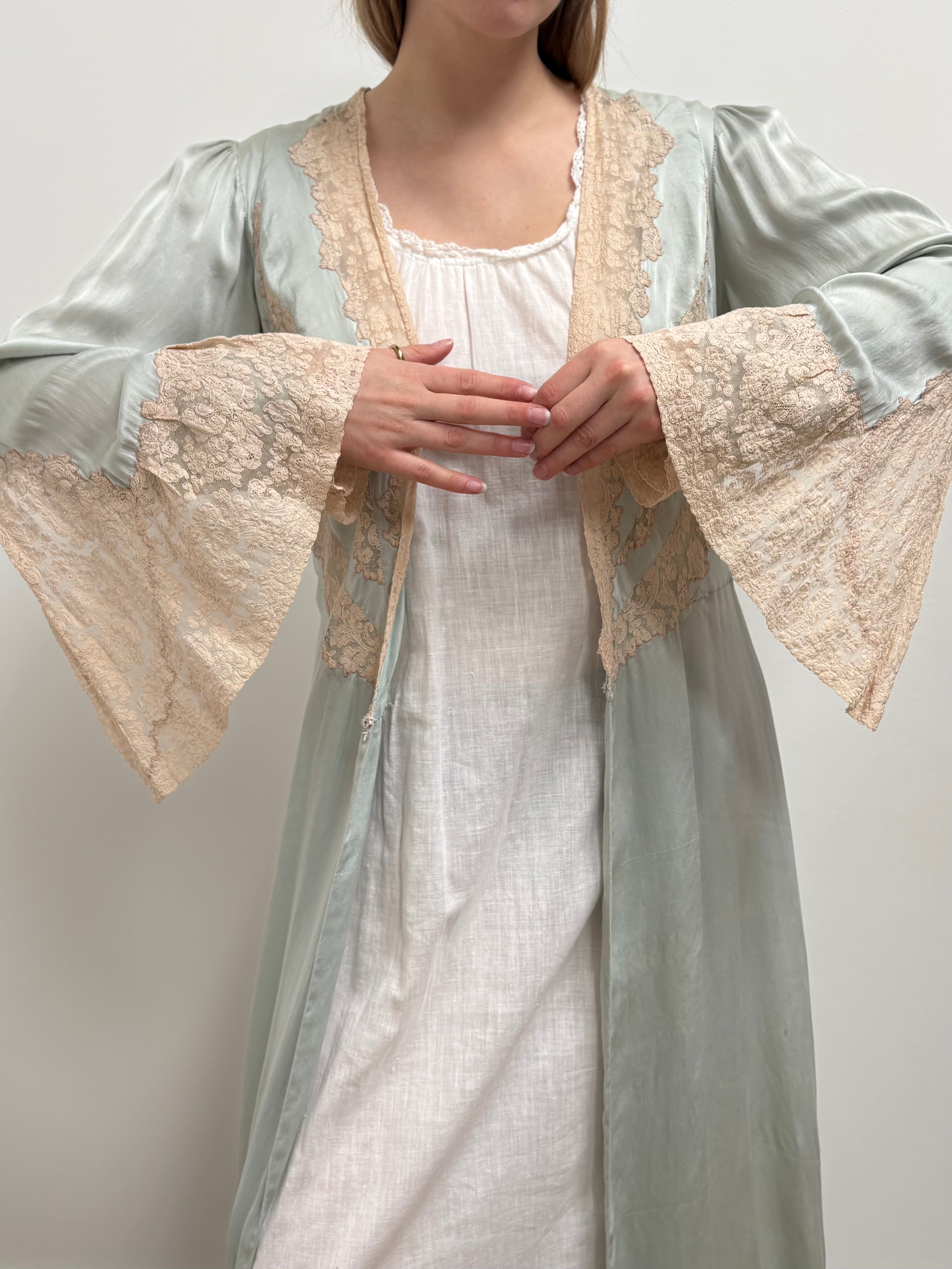 1930s Pure Silk Gown