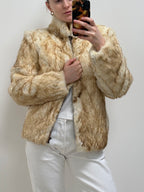 1970s Rabbit Fur Coat